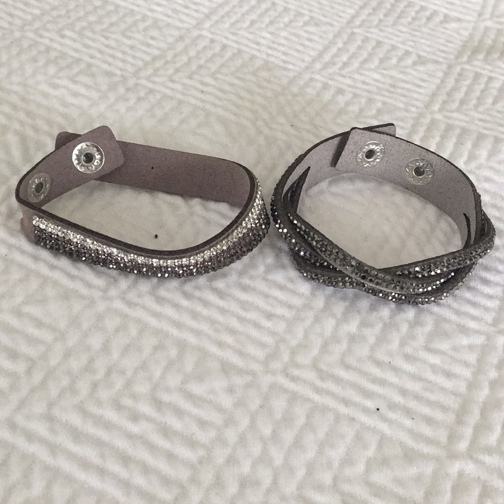 Sparkly snap Bracelets!